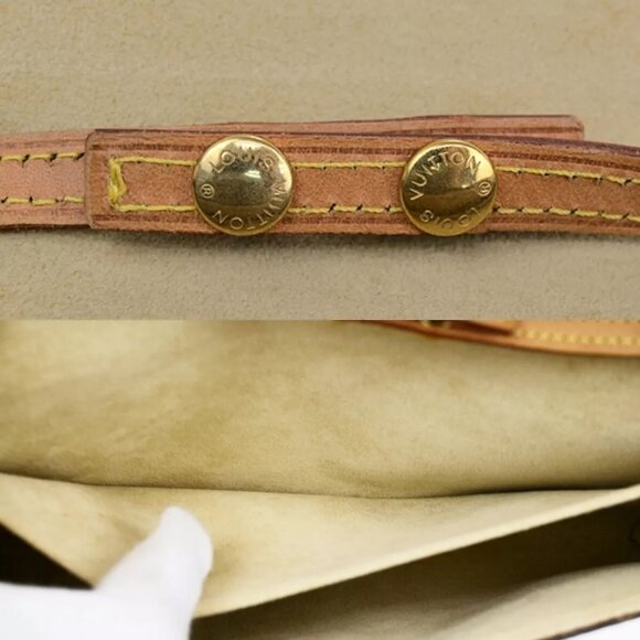 Auth LOUIS VUITTON Pochette Twin GM 2Way Shoulder Bag Monogram Brown - Picture 6 of 16